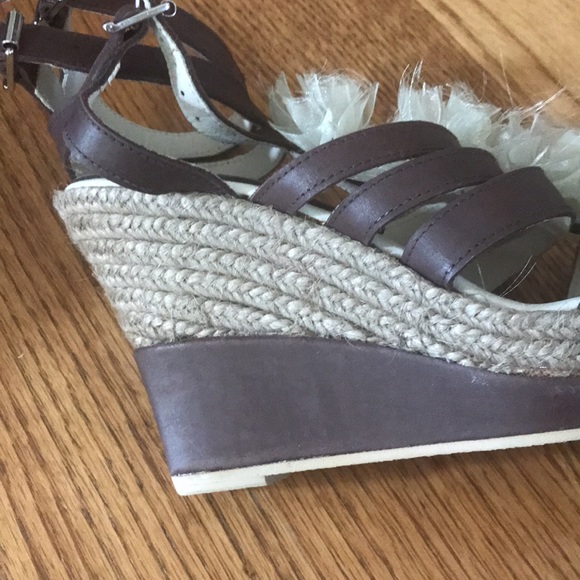Anthropologie Maypol Wedge Sandal, 7.5 fit NEW - Picture 10 of 10